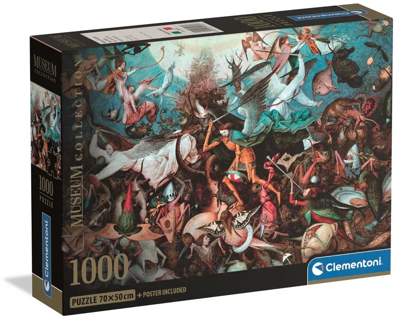 Puzzel - 1000 Stukjes - The Fall of the Rebel - Puzzel Voor Volwassenen van Clementoni, editie Meerkleurig – doos