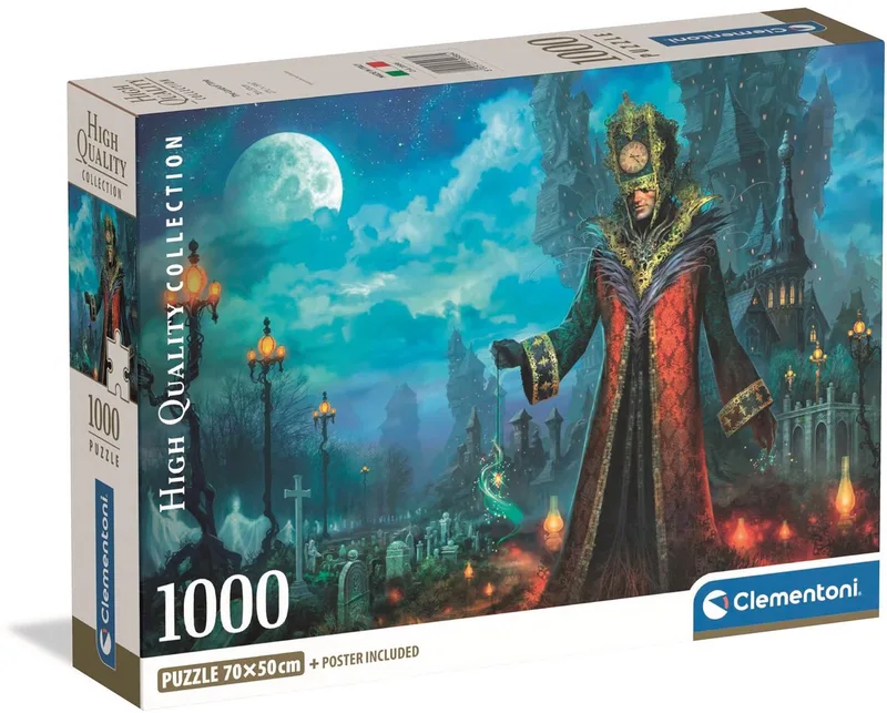 Puzzel - 1000 Stukjes - The Lord of Time - Puzzel Voor Volwassenen - High Quality Collection van Clementoni, editie Meerkleurig – doos