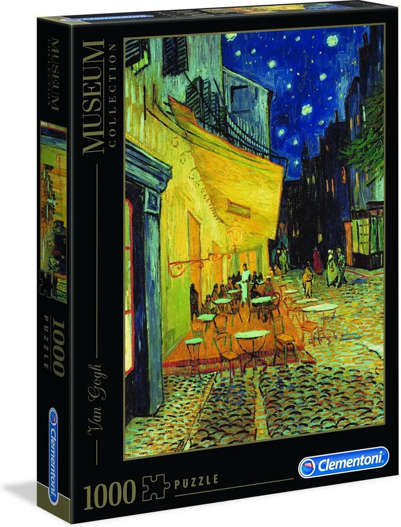 Puzzel - 1000 Stukjes - Van Gogh GreatMuse (Museum) - Puzzel Voor Volwassenen van Clementoni, editie Multi kleur – doos