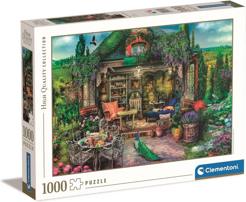 Puzzel - 1000 Stukjes - Wine Country Escape - Puzzel Voor Volwassenen van Clementoni, editie Multi kleur – doos