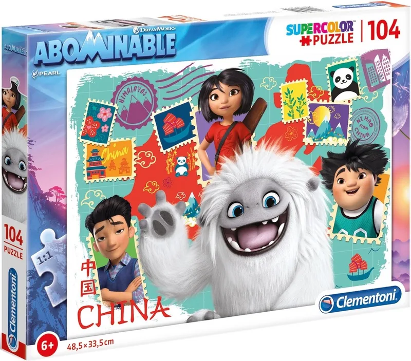 Puzzel 104 Elementen - Educatief en Leuk from Clementoni, Multicolour edition – box