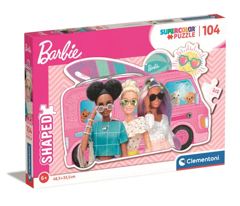 Puzzel - 104 Stukjes - Barbie - Kinderpuzzel - Vanaf 6 Jaar from Clementoni, Supercolor1 edition – box 2 of 2