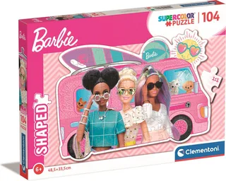 Puzzel - 104 Stukjes - Barbie - Kinderpuzzel - Vanaf 6 Jaar from Clementoni, Supercolor1 edition – box 1 of 2