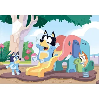 Puzzel - 104 Stukjes - Bluey - Puzzel Voor Kinderen - Vanaf 6 Jaar from Clementoni, Multicolour edition – box 2 of 3