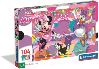 Puzzel - 104 Stukjes - Disney Minnie - Kinderpuzzel - Vanaf 6 jaar van Clementoni, editie Meerkleurig – doos 1 van 2