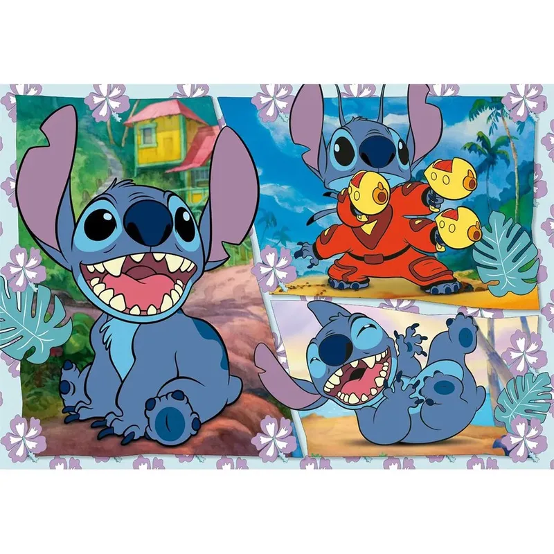 Puzzel - 104 Stukjes - Disney Stitch - Puzzel Voor Kinderen - Vanaf 4 Jaar van Clementoni, editie Maxi1 – doos 6 van 6