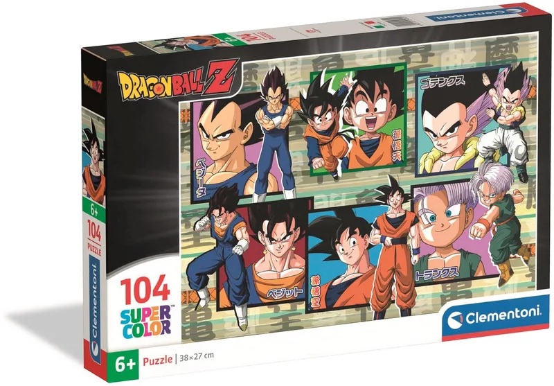 Puzzel - 104 Stukjes - Dragonball Z - Kinderpuzzel - Vanaf 6 jaar from Clementoni, Multicolour edition – box