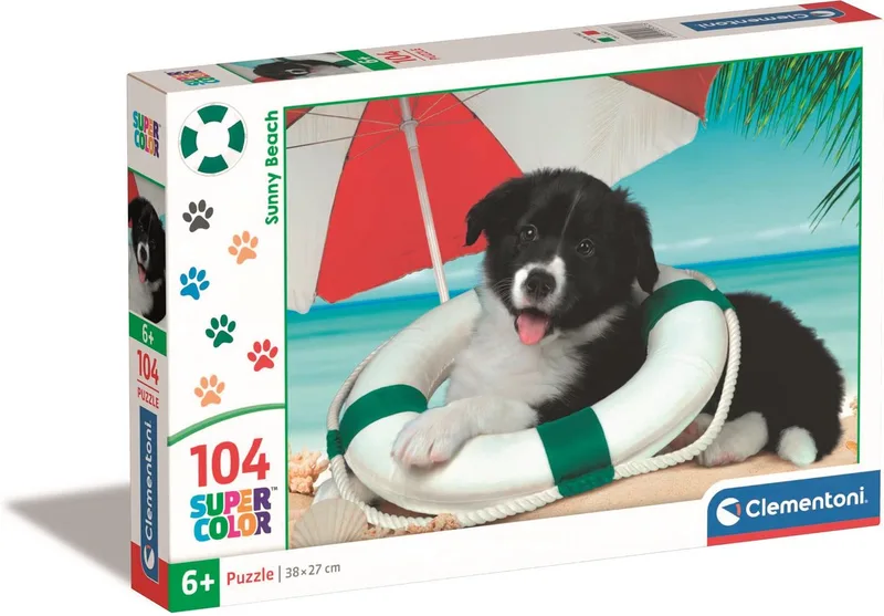 Puzzel - 104 Stukjes - Fotografie Dieren - Kinderpuzzel - Vanaf 6 Jaar van Clementoni, editie Meerkleurig – doos