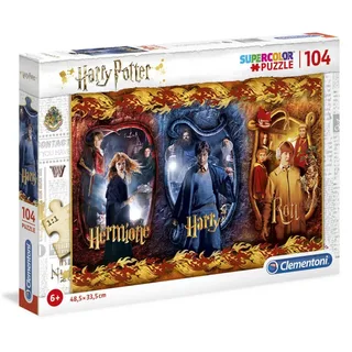 Puzzel - 104 Stukjes - Harry Potter Karakters - Puzzel Voor Kinderen - Vanaf 6 Jaar from Clementoni, Multicolour edition – box 2 of 2
