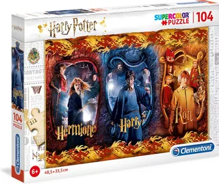 Puzzel - 104 Stukjes - Harry Potter Karakters - Puzzel Voor Kinderen - Vanaf 6 Jaar from Clementoni, Multicolour edition – box 1 of 2