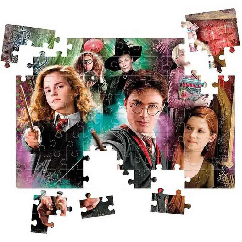 Puzzel - 104 Stukjes - Harry Potter - Puzzel Voor Kinderen vanaf 6 Jaar van Clementoni, editie Meerkleurig – doos 3 van 3