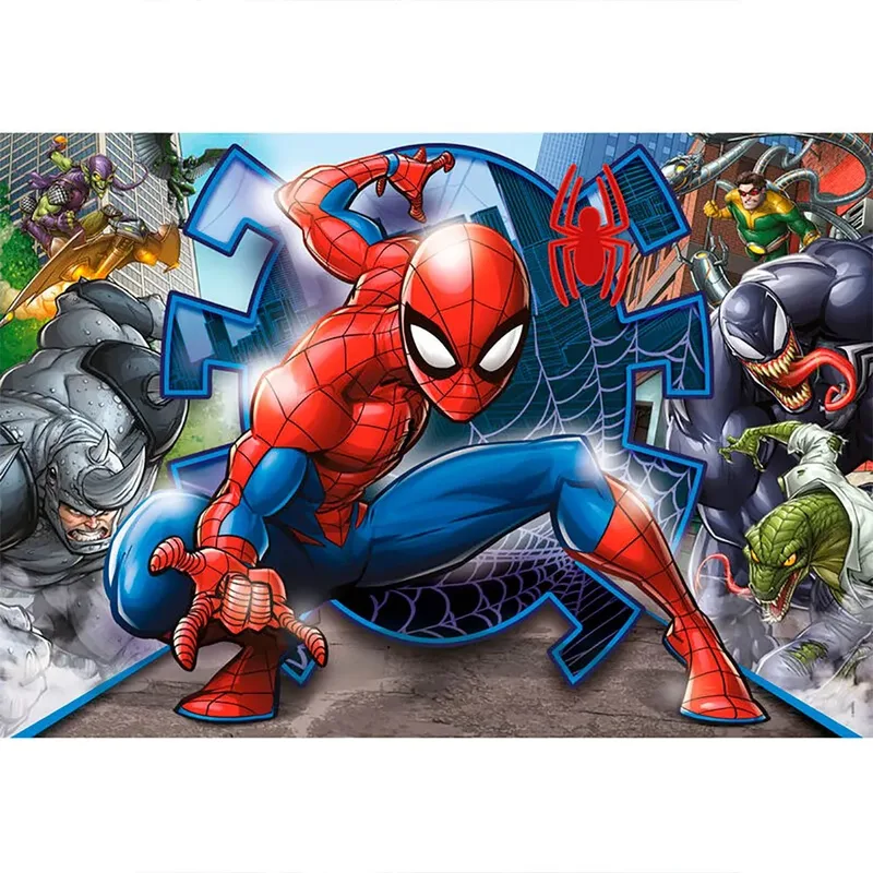 Puzzel - 104 Stukjes - Spider-Man - Kinderpuzzel vanaf 6 Jaar van Clementoni, editie Meerkleurig – doos 2 van 2