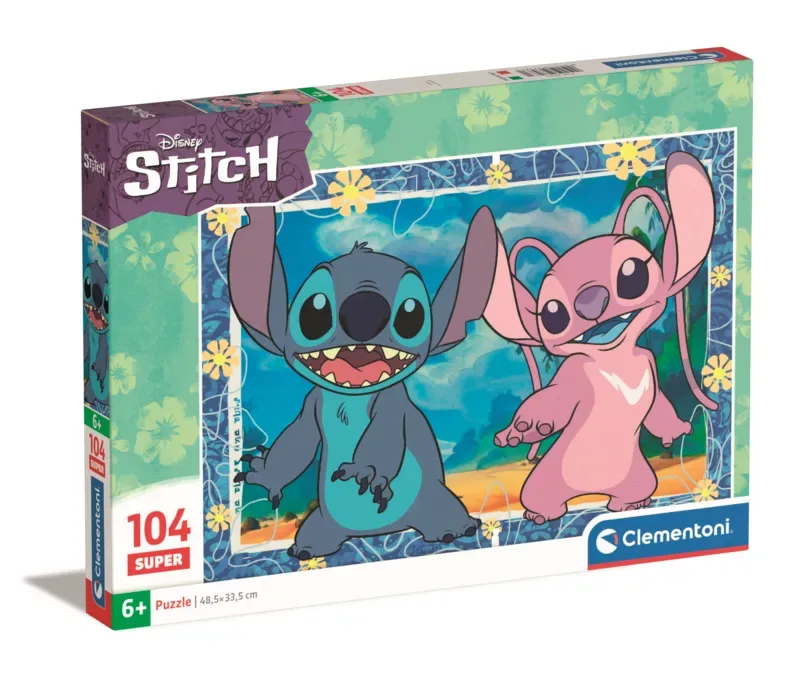 le Puzzle européen Made in Italie Puzzle Stitch - 100 à 149 pièces de Clementoni, édition Supercolor1 – boîte 2 sur 2