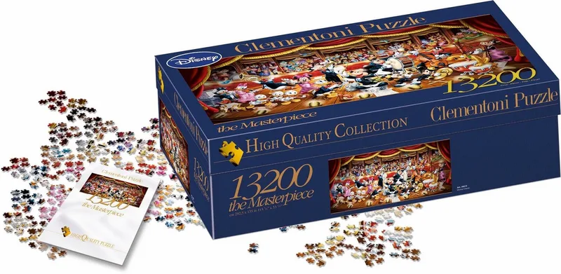 Puzzel - 13200 Stukjes - Disney Orchestra - Puzzel Voor Volwassenen van Clementoni, editie Multi kleur – doos 2 van 2