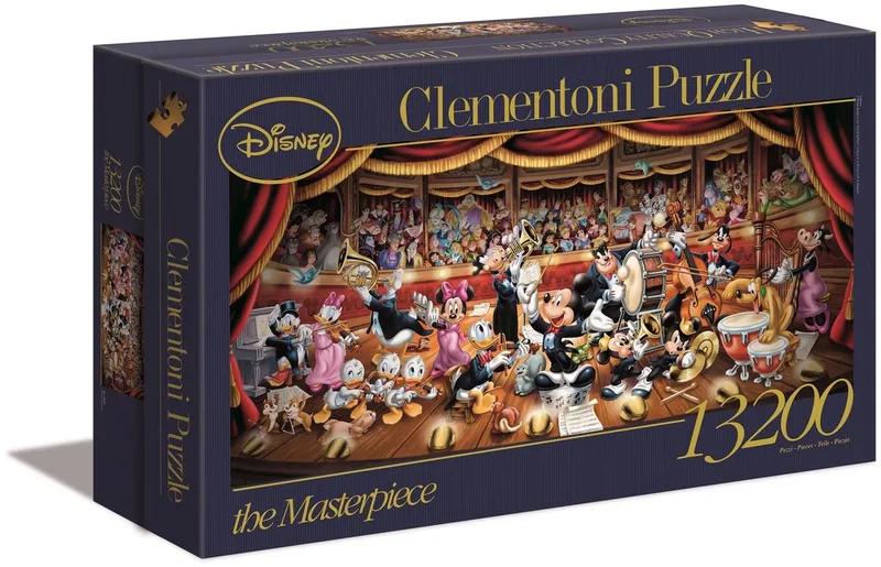 Puzzel - 13200 Stukjes - Disney Orchestra - Puzzel Voor Volwassenen from Clementoni, Multi kleur edition – box