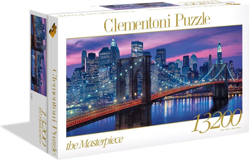 Puzzel - 13200 Stukjes - New York - Puzzel Voor Volwassenen van Clementoni, editie Multi kleur – doos 1 van 2