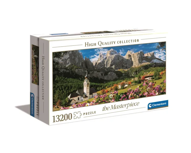 Puzzel - 13200 Stukjes - Sellagruppe Dolomieten - Puzzel Voor Volwassenen - High Quality Collection from Clementoni, Multi kleur edition – box 2 of 2