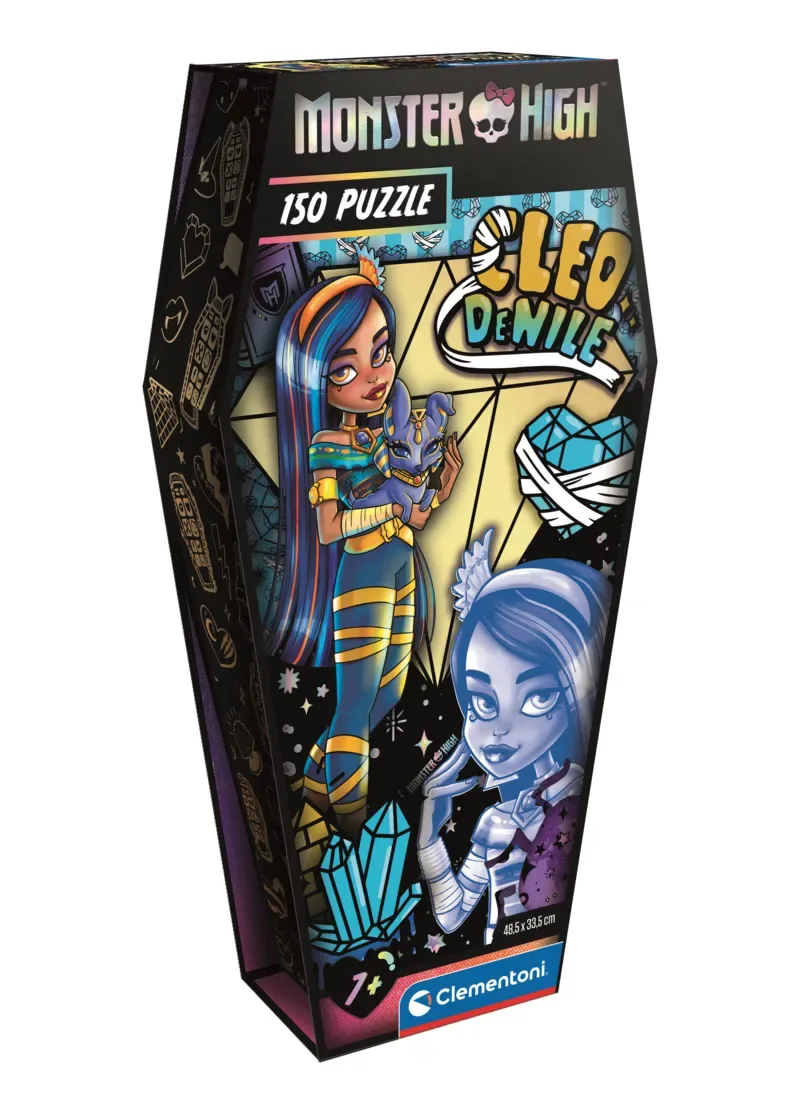 Puzzel - 150 Stukjes - Monster High Coffin Pack Cleo - Puzzel Voor Kinderen vanaf 7 Jaar from Clementoni, Multicolour edition – box 2 of 2