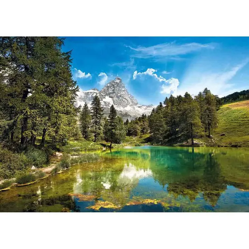 Puzzel - 1500 Stukjes - Blue Lake - Puzzel Voor Volwassenen - High Quality Collection from Clementoni, Multi kleur edition – box 2 of 2