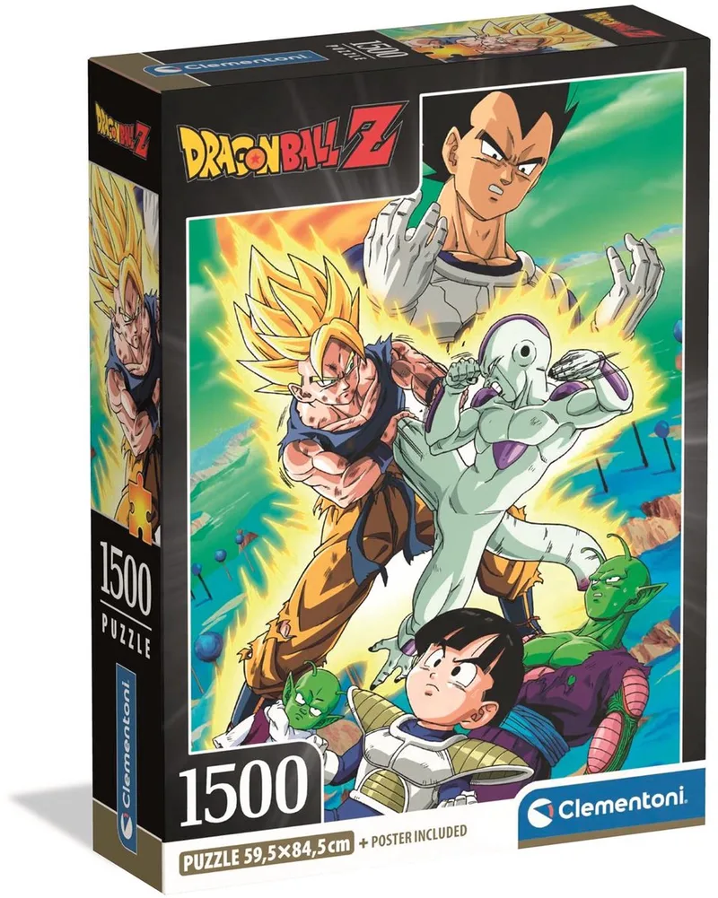 Puzzel - 1500 Stukjes - Dragonball Z Compact from Clementoni, Multicolour edition – box