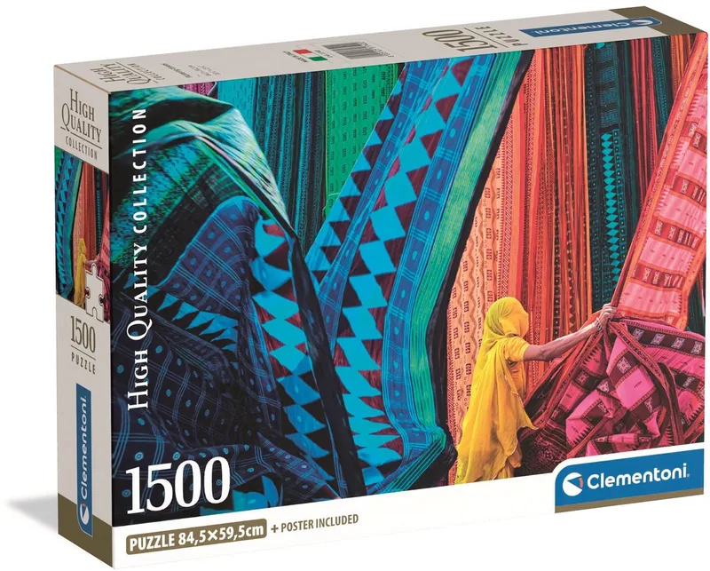 Puzzel - 1500 Stukjes - Fluttering Tissues - Puzzel Voor Volwassenen - High Quality Collection von Clementoni, Ausgabe Mehrfarbig – Schachtel
