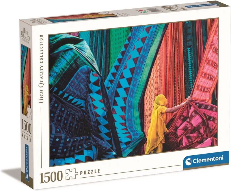 Puzzel - 1500 Stukjes - Fluttering Tissues - Puzzel Voor Volwassenen - High Quality Collection from Clementoni, Multi kleur edition – box