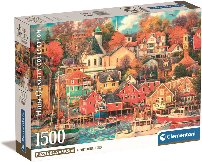 Puzzel - 1500 Stukjes - Good Times - Puzzel Voor Volwassenen - High Quality Collection von Clementoni, Ausgabe Mehrfarbig – Schachtel
