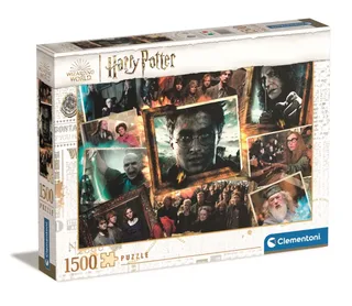Puzzel - 1500 Stukjes - Harry Potter Compact Box - High Quality Collection van Clementoni, editie Meerkleurig – doos 2 van 2