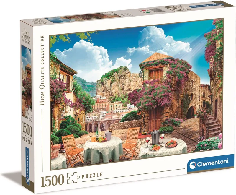 Puzzel - 1500 Stukjes - Italiaanse Bezienswaardigheden - Puzzel Voor Volwassenen van Clementoni, editie Meerkleurig – doos