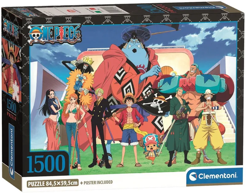 Puzzel - 1500 Stukjes - One Piece Compact Box - Puzzel Voor Volwassenen van Clementoni, editie Meerkleurig – doos