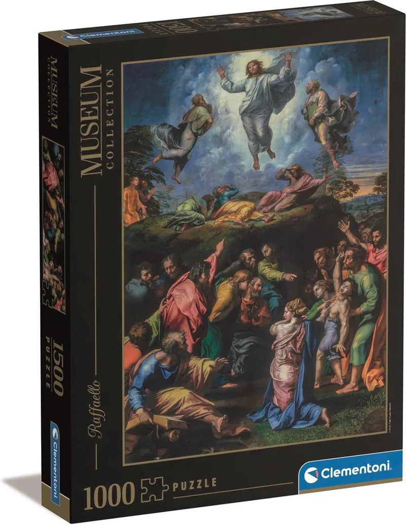 Puzzel - 1500 Stukjes - Transfiguratie van Raphael - Puzzel Voor Volwassenen van Clementoni, editie Multi kleur – doos