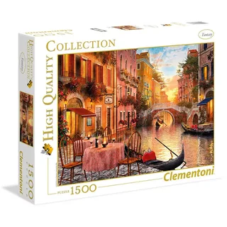 Puzzel - 1500 Stukjes - Venetië - Puzzel Voor Volwassenen - High Quality Collection van Clementoni, editie Multi kleur – doos 2 van 2