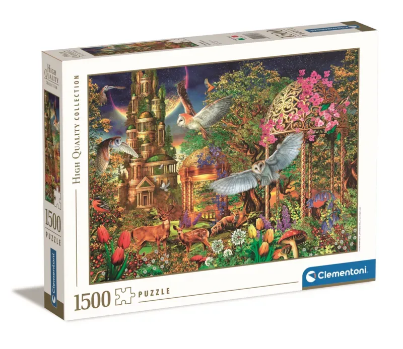 Puzzel - 1500 Stukjes - Woodland Fantasy Garden - Puzzel Voor Volwassenen - High Quality Collection van Clementoni, editie Meerkleurig – doos 2 van 2