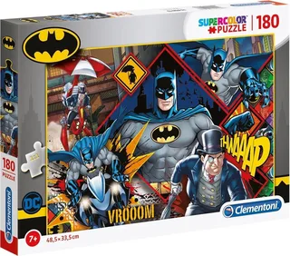 le Puzzle européen Made in Italie Puzzle Batman - 150 à 199 pièces de Clementoni, édition Multicolore – boîte 1 sur 2