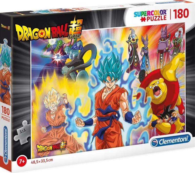 Puzzel - 180 Stukjes - Dragon Ball - Puzzel Voor Kinderen van Clementoni, editie Meerkleurig – doos 1 van 2