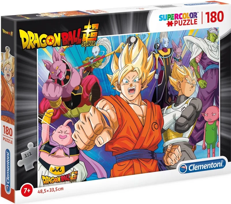 Puzzel - 180 Stukjes - Dragon Ball Super - Puzzel Voor Kinderen from Clementoni, Multicolour edition – box 1 of 2