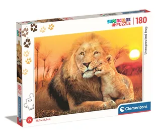 Puzzel - 180 Stukjes - Fotografie van Puppies - Kinderpuzzel - Vanaf 7 Jaar van Clementoni, editie Meerkleurig – doos 2 van 2