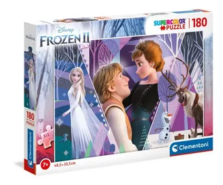 Puzzel - 180 Stukjes - Frozen 2 - Kinderpuzzel - Vanaf 7 jaar de Clementoni, édition Multicolore – boîte 2 sur 2