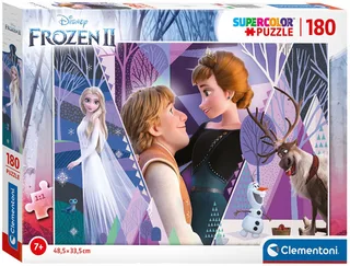 Puzzel - 180 Stukjes - Frozen 2 - Kinderpuzzel - Vanaf 7 jaar de Clementoni, édition Multicolore – boîte 1 sur 2
