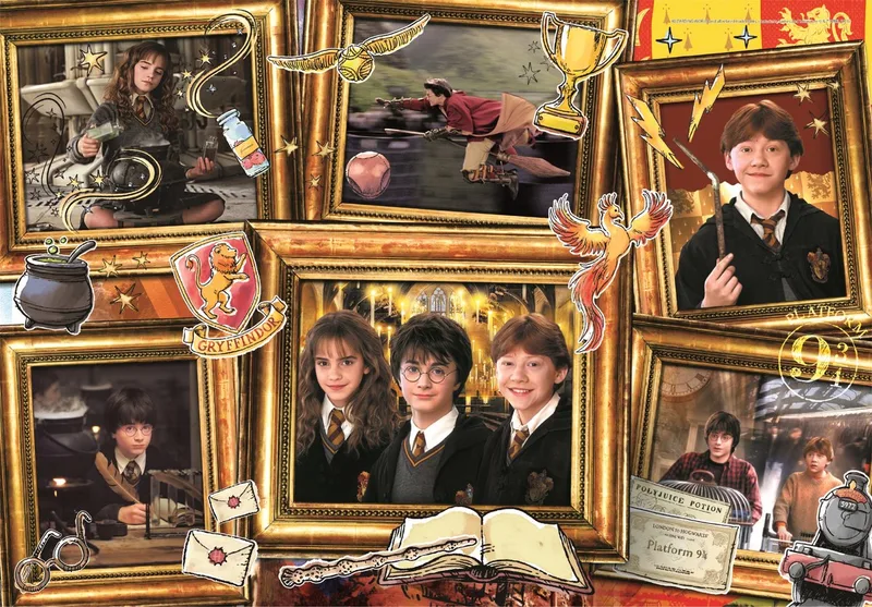 Puzzel - 180 Stukjes - Harry Potter 2023 - Puzzel Voor Kinderen en Volwassenen van Clementoni, editie Multikleurig – doos