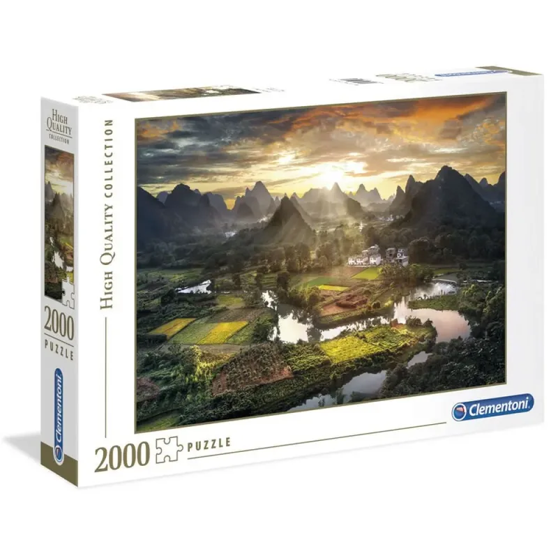 Puzzel - 2000 Stukjes - China - High Quality Collection - Puzzel Voor Volwassenen van Clementoni, editie Multi kleur – doos 2 van 2