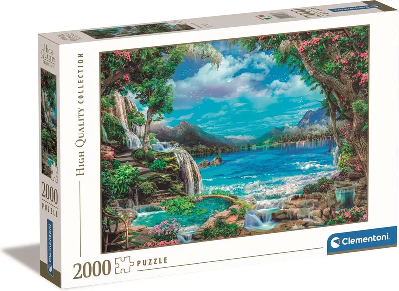 Puzzel - 2000 Stukjes - Paradise on Earth - Puzzel Voor Volwassenen from Clementoni, Multicolour edition – box