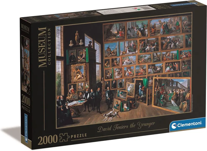 Puzzel - 2000 Stukjes - Terriers - Puzzel Voor Volwassenen van Clementoni, editie Meerkleurig – doos