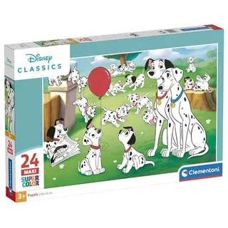 Puzzel - 24 Maxi Stukjes - Disney Dieren - Kinderpuzzel - Vanaf 3 jaar van Clementoni, editie Meerkleurig – doos 2 van 3