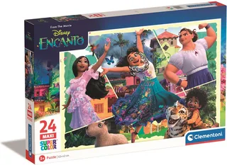 Puzzel - 24 Maxi Stukjes - Disney Encanto - Kinderpuzzel - Vanaf 3 jaar from Clementoni, Multicolour edition – box 1 of 2