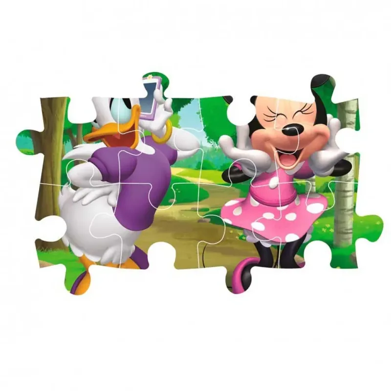 Puzzel - 24 Maxi Stukjes - Disney Minnie - Kinderpuzzel - Vanaf 3 jaar fra Clementoni, Flerfarvet-udgave – æske 2 af 6