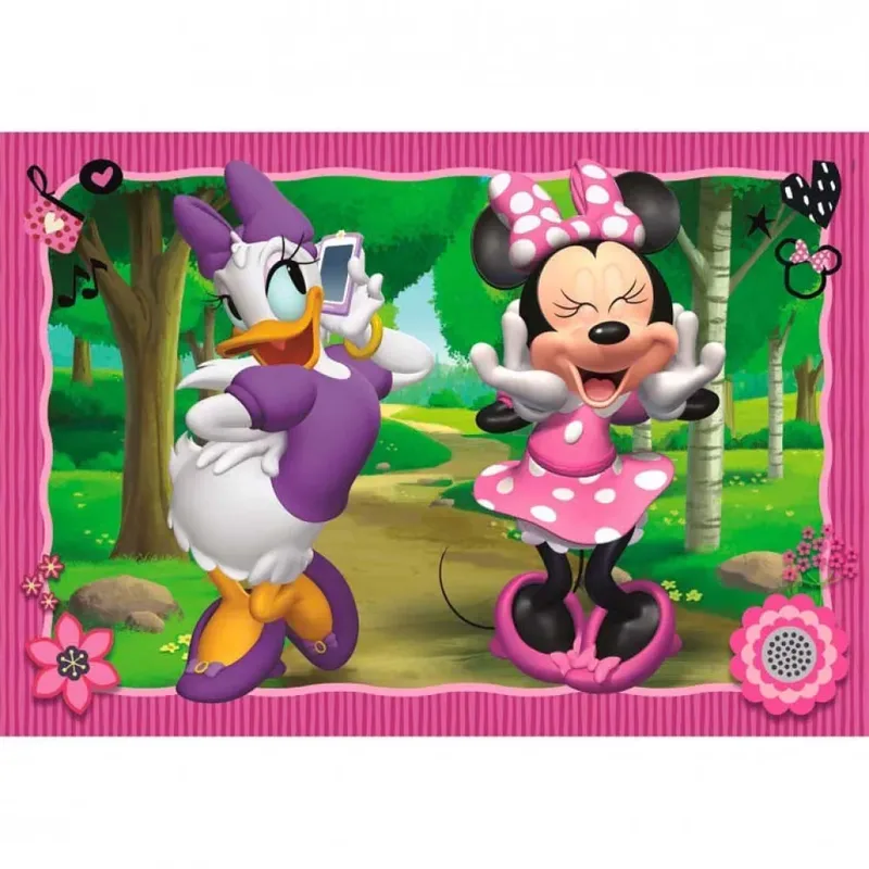 Puzzel - 24 Maxi Stukjes - Disney Minnie - Kinderpuzzel - Vanaf 3 jaar fra Clementoni, Flerfarvet-udgave – æske 3 af 6