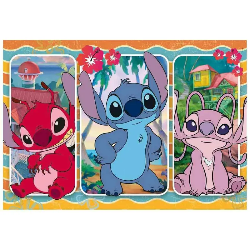 Puzzel - 24 Stukjes - Disney Stitch - Maxi Kinderpuzzel - Vanaf 3 Jaar from Clementoni, Multicolour edition – box 3 of 6
