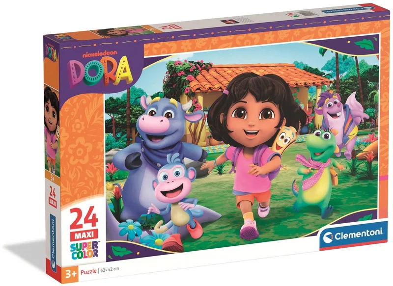 le Puzzle européen Made in Italie Puzzle Dora - 10 à 25 pièces de Clementoni, édition Multicolore – boîte