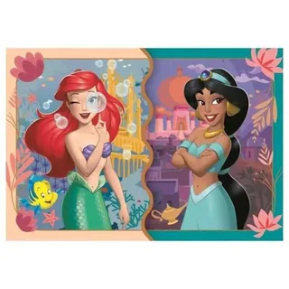Puzzel - 2X20 Stukjes - Disney Princess - Puzzel Voor Kinderen - Vanaf 3 Jaar von Clementoni, Ausgabe Mehrfarbig – Schachtel 2 von 3
